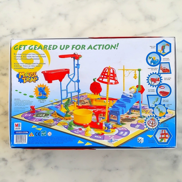 Vintage 2005 Hasbro Mouse Trap. A Game Of Zany Action On A Crazy Contraption! - Picture 2 of 7